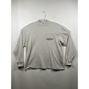 Fear of God Essentials Jersey Long sleeve shirt  Light Oatmeal, Size XS Men